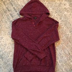 Men's Guess pullover sweater with hood